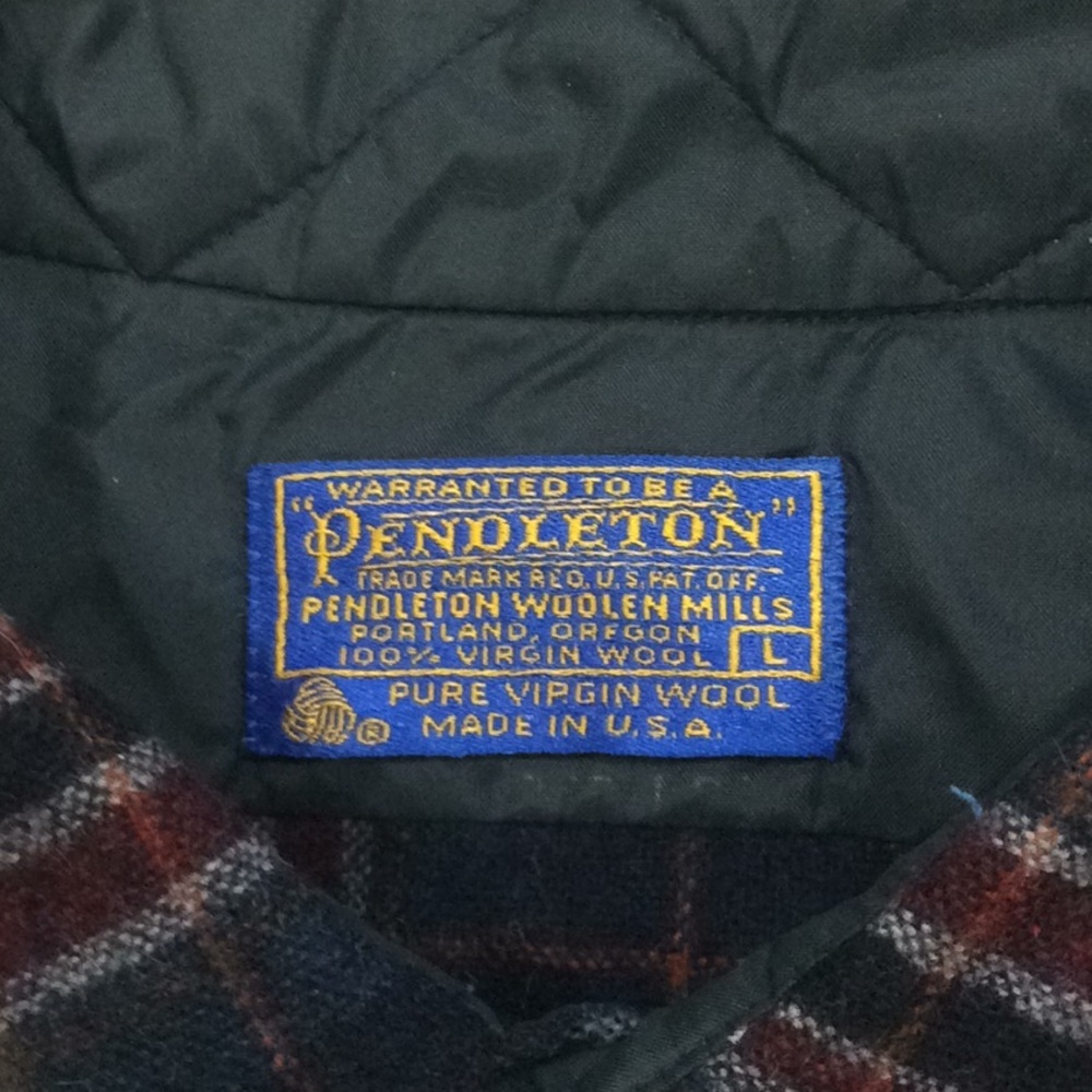 Authentic Vintage Pendleton Plaid Wool Button Down - image 6